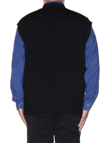 5421 WOOL VEST WITH BUTTONS