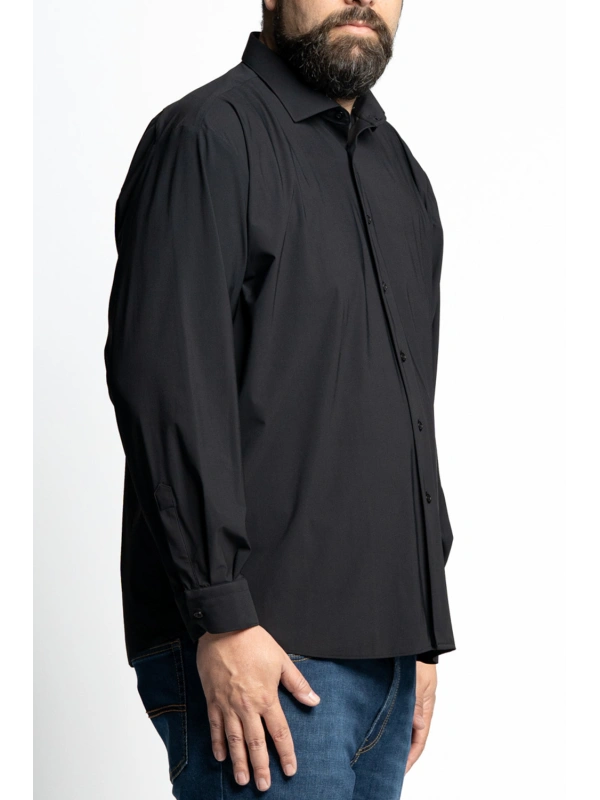 P26027 CAMICIA NO IRON TINTA UNITA