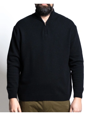 6501  GIACCA LANA MEZZA ZIP