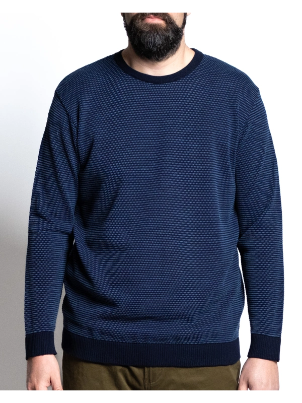 6508 MAGLIA GIROCOLLO CHICCO DI RISO