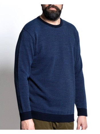 6508 MAGLIA GIROCOLLO CHICCO DI RISO