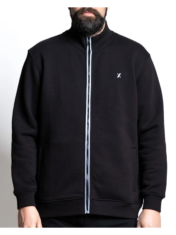44000 FELPA FULL ZIP CON PROFILO