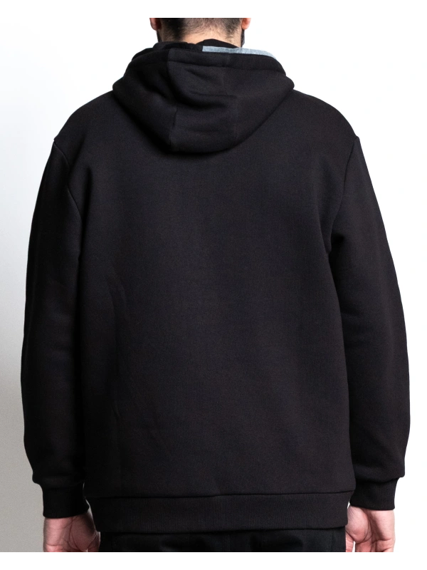 44001 FULL ZIP SWEATSHIRT WITH HOOD AND PROFILES