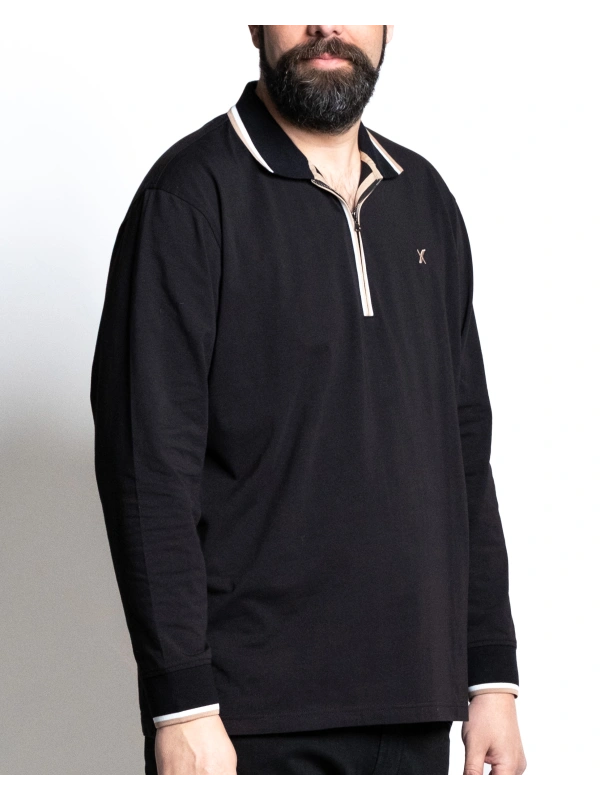 44050 POLO ZIP STRETCH