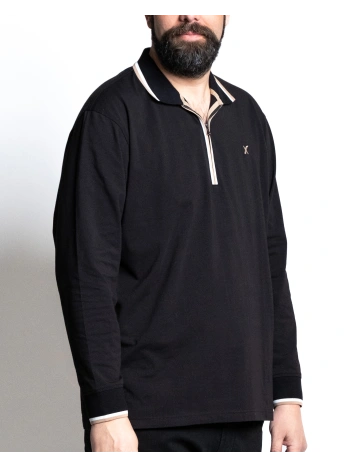 44050 POLO ZIP STRETCH