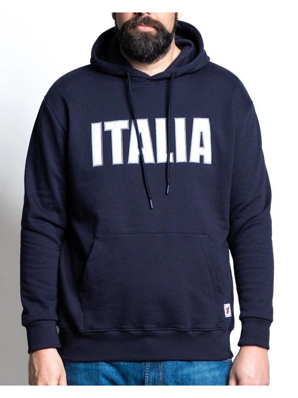 44400 FELPA CAPPUCCIO ITALIA