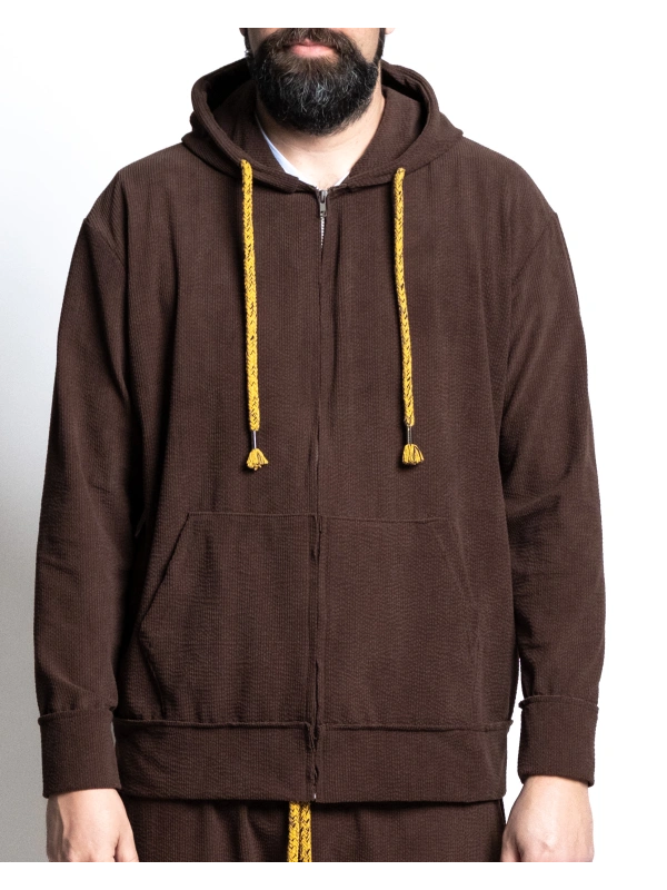 44401 FELPA STRETCH FULL ZIP  ROCCIATORE