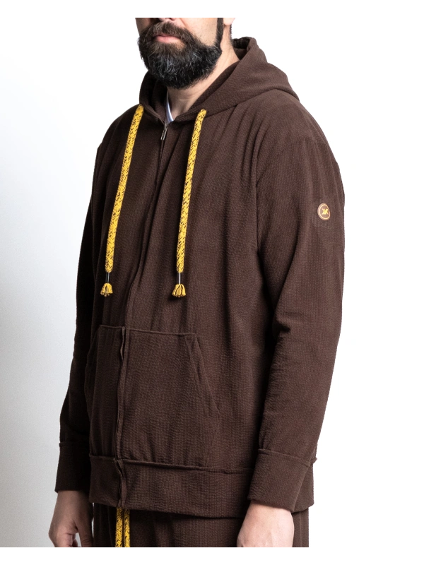 44401 FELPA STRETCH FULL ZIP  ROCCIATORE