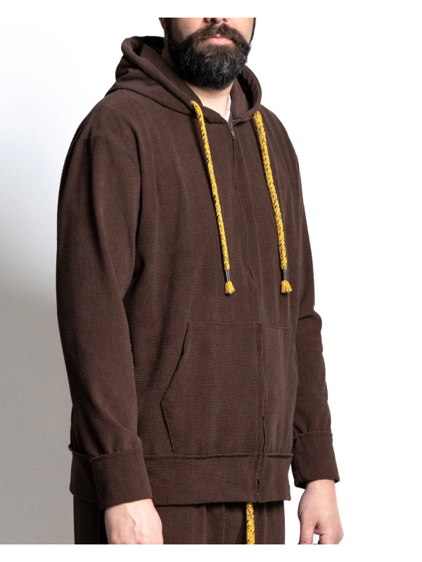 44401 FELPA STRETCH FULL ZIP  ROCCIATORE