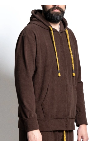 44401 FELPA STRETCH FULL ZIP  ROCCIATORE