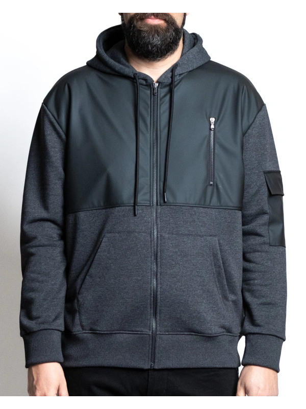44404 FELPA FULL ZIP INSERTI
