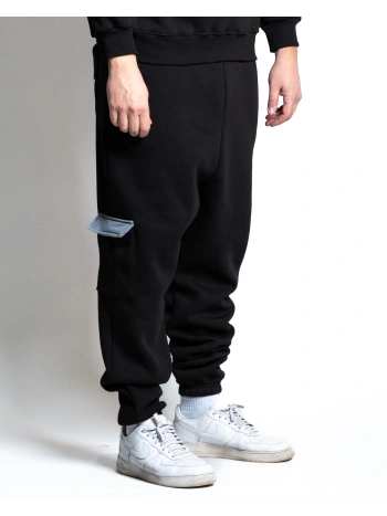 MAXFORT PLUS SIZE CARGO SWEATPANTS BLOCK 38
