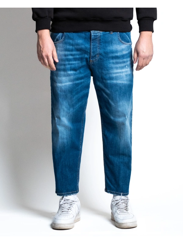 B38672 JEANS CROPPED STRETCH