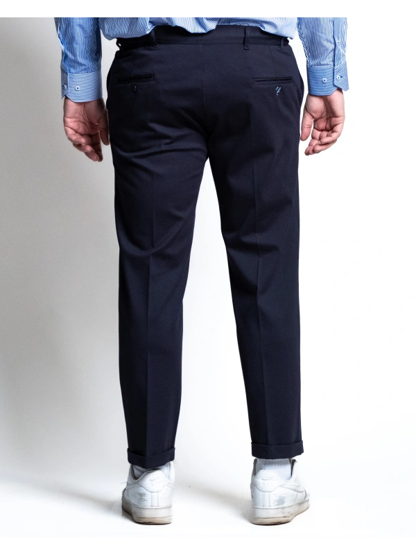 MAXFORT PLUS SIZE MILANO STITCH STRETCH TROUSERS