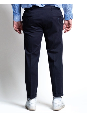 MAXFORT PLUS SIZE MILANO STITCH STRETCH TROUSERS