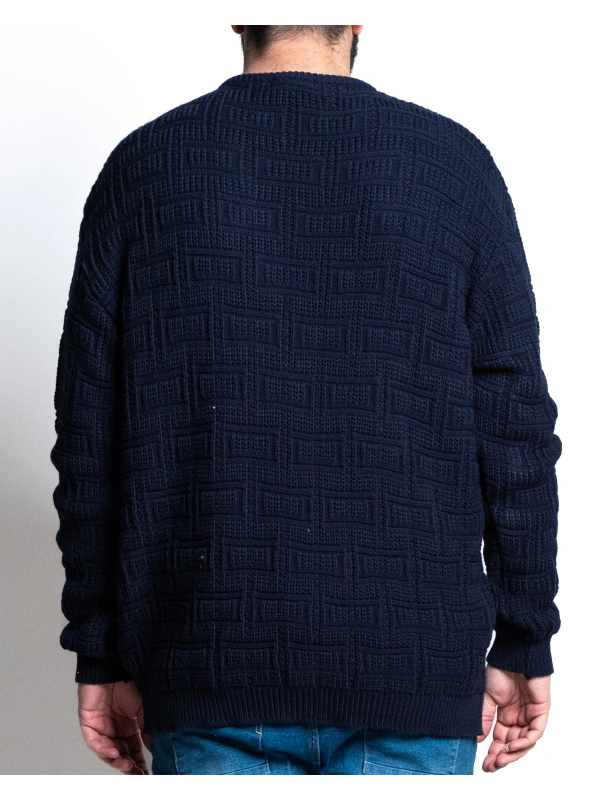 E2913 INTARSIA SWEATER