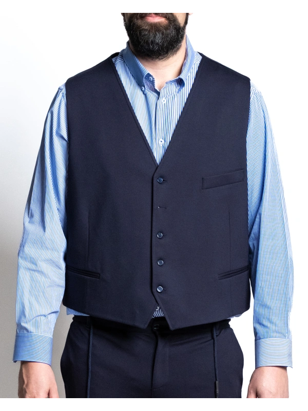 FURINO GILET PUNTO MILANO STRETCH