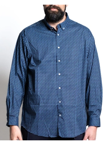 GRENOBLE PRINTED BUTTON-DOWN SHIRT