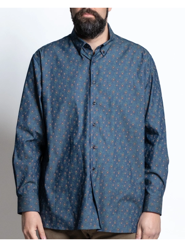 LORIENT CAMICIA JEANS FANTASIA