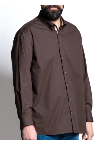 NIZZA CAMICIA STRETCH TINTA UNITA