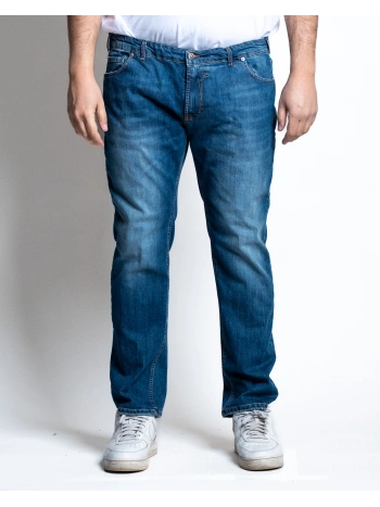 OSLO 52-70 JEANS STONE WASH ABRASIONI