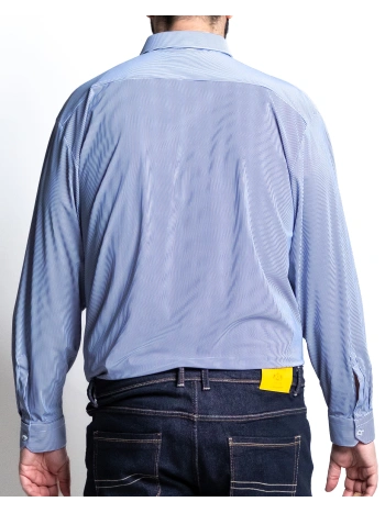 P27020 NON-IRON LONG-SLEEVED PATTERNED SHIRT