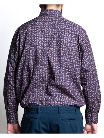 P27023 CAMICIA FANTASIA MANICHE LUNGHE