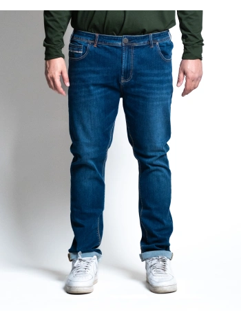 P27061 PLUS SIZE STRETCH JEANS WITH MAXFORT SELVEGETABLE INSERT
