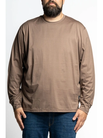 P27070  T SHIRT MANICHE LUNGHE IN MAKO'