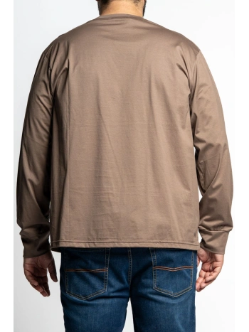 P27070  T SHIRT MANICHE LUNGHE IN MAKO'