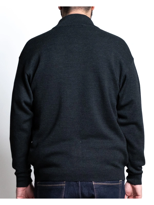 P27080 GIACCA FULL ZIP MISTO LANA