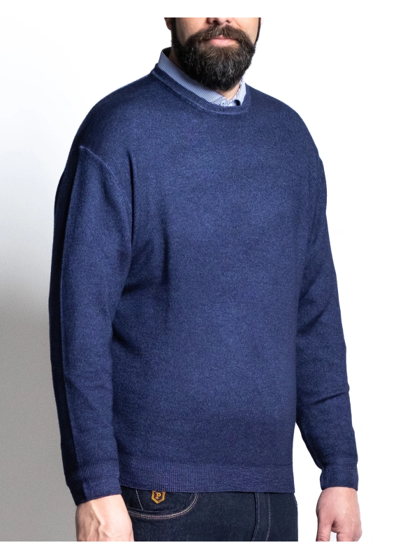 P27082 MAGLIA STONE WASH GIROCOLLO 2