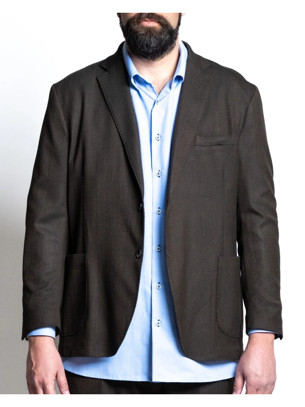 ROSATO GRISAILLE EFFECT STRETCH JACKET