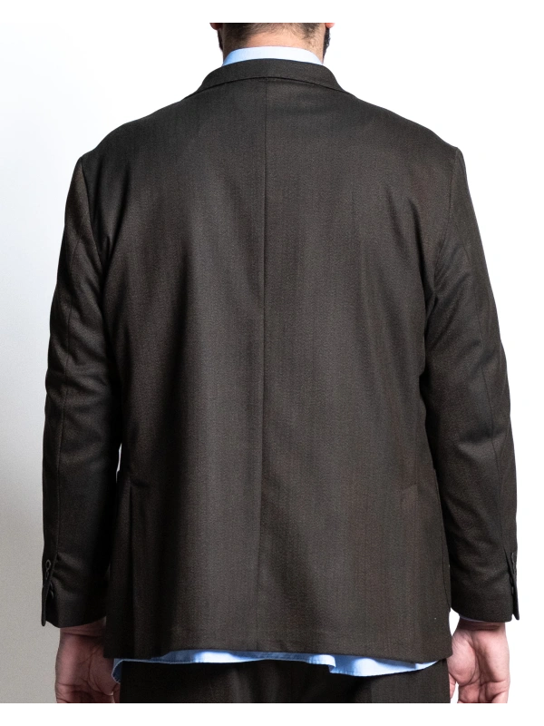 ROSATO GIACCA STRETCH EFFETTO GRISAGLIA