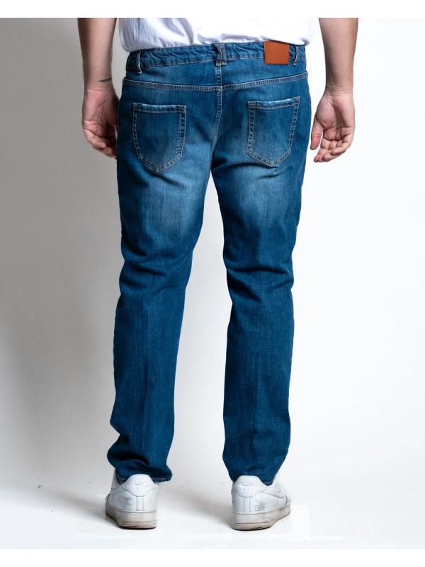OSLO 72-80 JEANS STONE WASH ABRASIONI