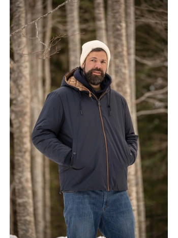 NORTH  2xl-10xl PIUMINO DOUBLE FACE