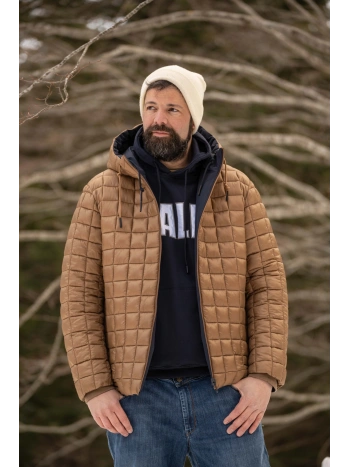 NORTH 12XL-14XL DOUBLE FACE DOWN JACKET