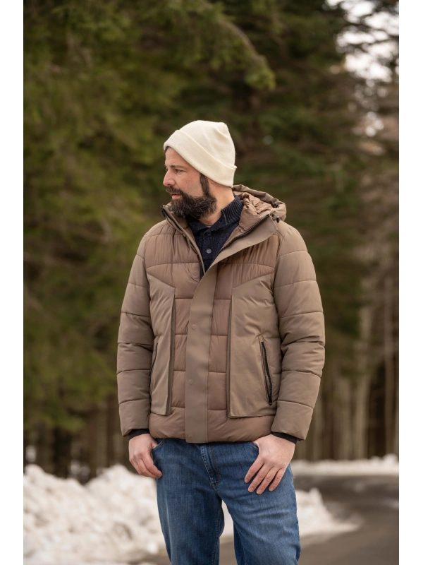 CALGARY DOWN JACKET WITH HOOD