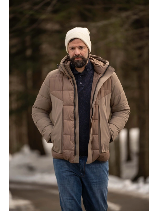 CALGARY DOWN JACKET WITH HOOD