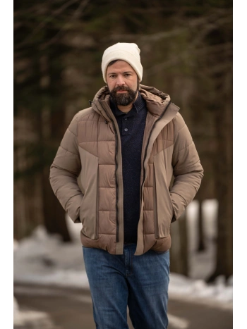 CALGARY DOWN JACKET WITH HOOD