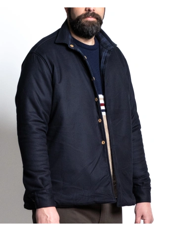 ILLINOIS REVERSIBLE DOUBLE-SIDED OVERSHIRT, PLUS SIZE