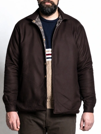 ILLINOIS REVERSIBLE DOUBLE-SIDED OVERSHIRT, PLUS SIZE