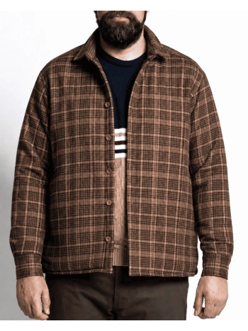 ILLINOIS REVERSIBLE DOUBLE-SIDED OVERSHIRT, PLUS SIZE