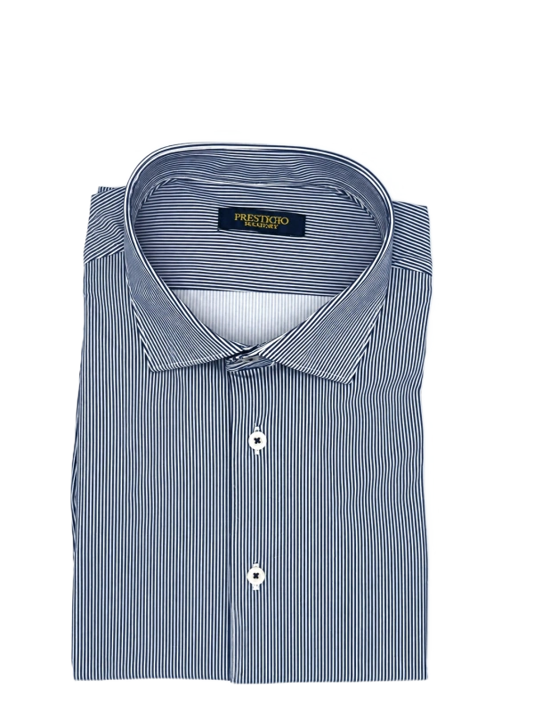 P27020 CAMICIA NO STIRO FANTASIA MANICA LUNGA