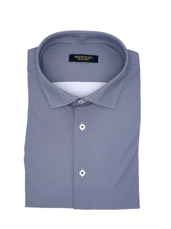 P27020 CAMICIA NO STIRO FANTASIA MANICA LUNGA