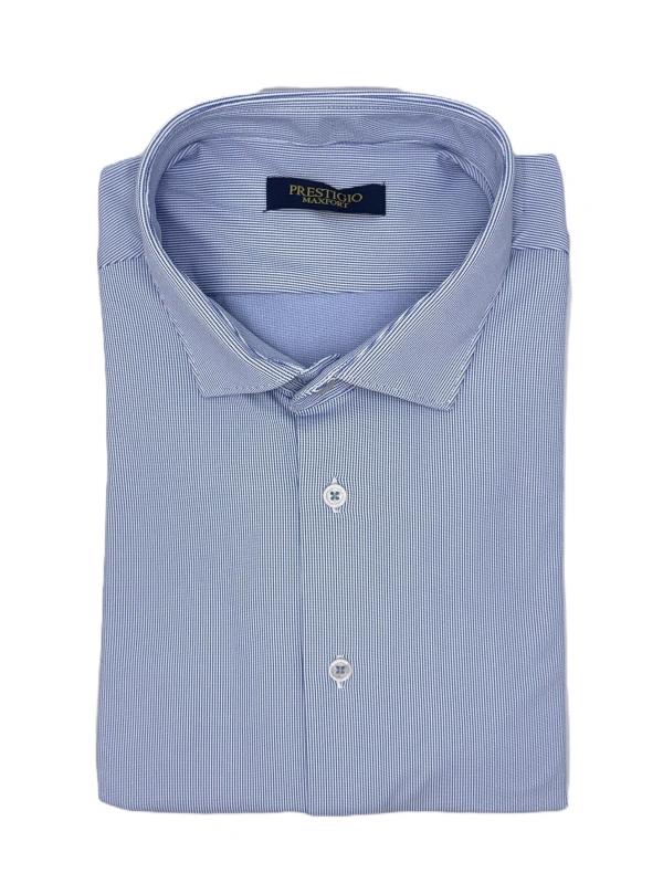 P27020 NON-IRON LONG-SLEEVED PATTERNED SHIRT