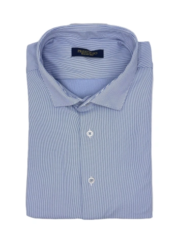 P27020 NON-IRON LONG-SLEEVED PATTERNED SHIRT