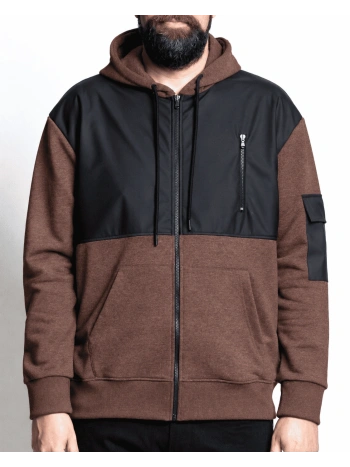 44404 FULL ZIP SWEATSHIRT WITH INSERTS