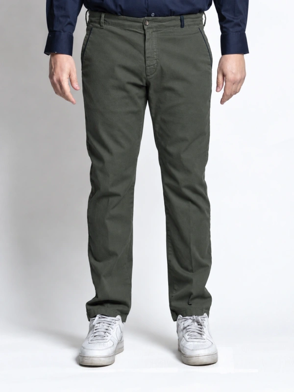 PANTALONE CHINO OPERATO TAGLIE FORTI STRETCH MAXFORT