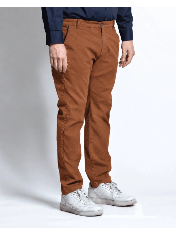 PANTALONE CHINO OPERATO TAGLIE FORTI STRETCH MAXFORT